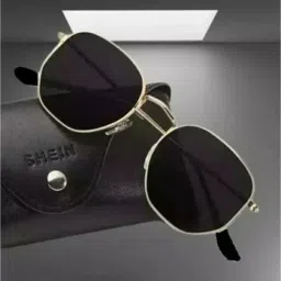 UV Protection, Gradient, Polarized Rectangular Sunglasses (Free Size)-picture-17