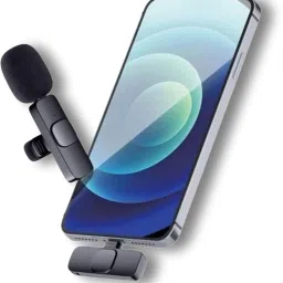 Fynzo K8 Wireless Plug And Play Type C Collar Mic Supported Only Android Camera Microphone-1