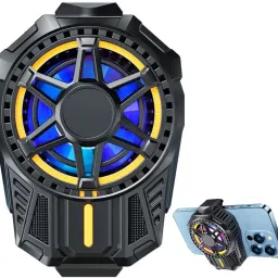 WRADER SL01 Mobile Cooler Gaming Fan for Gamers Long Filming Session Use Phone Cooling Pad-image-31