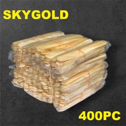 WOODEN INDIAN MADE ICE CREAM STICKS FOR CRAFT PURPOSE PACK OF 400 STICKS(WHITE )-image-10