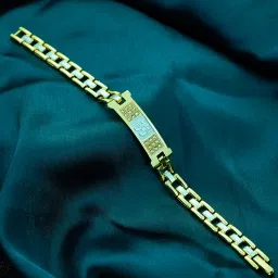 Rudraksh AL-BR-44 Gold Bracelet Set-image-3