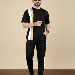 linsor fashion Striped Men Track Suit-picture-1