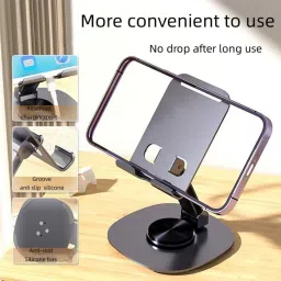 Chaebol Mobile Phone Stand 360 degree Rotation Height & Angle Adjustable for & Tablet Mobile Holder image 5
