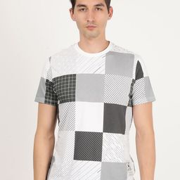 Wrangler Men Checked Cotton T-shirt-image-19