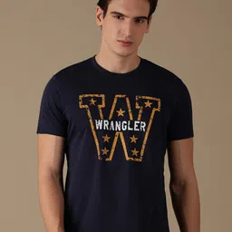 Wrangler Typography Printed Cotton T-shirt-image-67