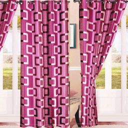 275 cm (9 ft) Polyester Room Darkening Long Door Curtain (Pack Of 4)-image-42