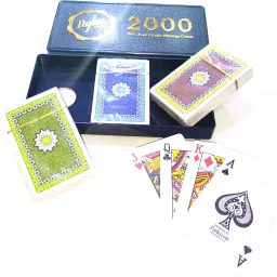 NYLON 2000 100 % PURE PLASTIC PLAYING CARDS (HIGH QUALITY ) (SET OF 3)-11