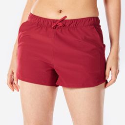 Women's Running & Trail Running Breathable Shorts-KIPRUN Run 500 Dry-burgundy-4