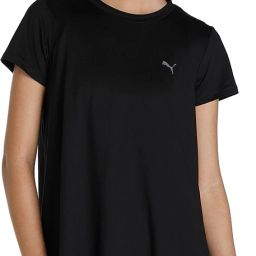 MATERNITY STUDIO OVERSIZED T Women Solid Round Neck Polyester Black T-Shirt-image-15