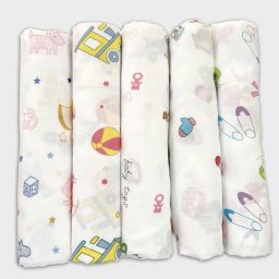 Printed Crib Swaddling Baby Blanket forAC Room-image-38