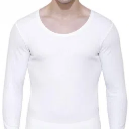 BodyCare Dyca Mens Tops Round Neck Full Sleeves Pack Of 1-Off White 90 Men Top Thermal-image-3