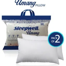 Microfibre Solid Sleeping Pillow Pack of 2-10