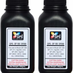 GPS Colour Your Dreams Richo Sp100 / Sp110 / Sp200 / Sp210 / Sp300 / Sp310 / Sp3400 / Sp3410 Black Ink Toner Powder-image-70
