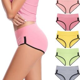 Pack of 5 Women Hipster Multicolor Panty-image-65