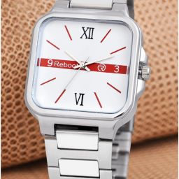 Attractive T3041W New Designer Square Roman Figure Watch Special Edition Analog Watch - For Men RBT4780-WH-SLVR-ANLG-MEN_T3041WN-image-88