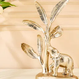 Home Centre Gold-Toned Eternity Vivere Figurine Showpiece-image-92