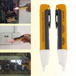 stuti Non-Contact AC Voltage Tester Alert Pen Volt Test Meter Detector Sensor 90~1000V Digital Voltage Tester image 2
