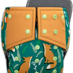 Baby Premium Kids Cloth Printed Diaper Reusable, Washable, Adjustable Size-27