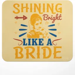 LASTWAVE Shining bright like a bride, Printed Design Non Slip Base Mousepad-image-94