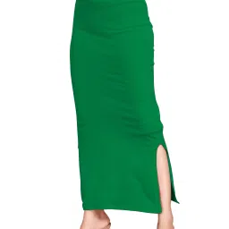 SCUBE DESIGNS Women's Nylon Blend Full Elastic Saree Shapewear Petticoat Nylon Blend Petticoat-image-1