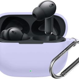 Cocoonkart Silicone Velcro Headphone Case For Realmee Buds T310 | N1 Silicone Case Cover-image-33
