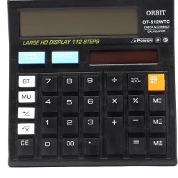 12 Digit Large Display 112 Steps Check & Correct Basic Calculator-27