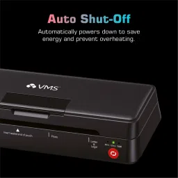 VMS LM Edge A4 Lamination Machine Hot & Cold, Fast Warm-Up, Jam-Free, Auto Shut-Off 13 inch Lamination Machine image 4