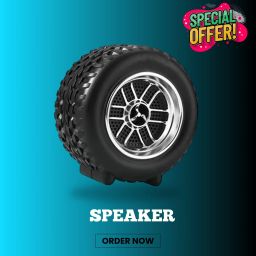Clairbell DJ BOX Tyre Bluetooth Speaker Powerful Sound,Indoor &Outdoor with RGB LightXO216 12 W Bluetooth Party Speaker-25
