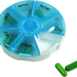 1 week Round Weekly Pill Box Pill Box-image-65