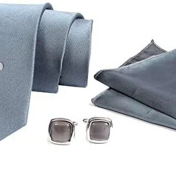 AXLON Silk Cufflink & Tie Pin Set-image-42