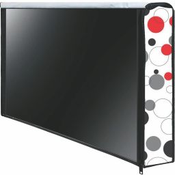Immix LED Cover 55 Inch LED TV for 55 inch Computer Monitor, TV, LCD Monitor - Leds-55-Red-Wht-Crcl-image-83