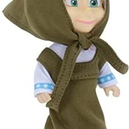 Toy Doll Set with Attractive Outfit Cartoon Ideal Gift Set for Girls Kids-3