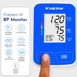 KAISTAN Automatic Digital Blood Pressure Monitor USB (Type - C) Bp Monitoring Machine Suitable for Patient & Professional Use - Bp Monitor image 3