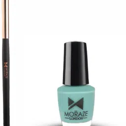Combo Pack Of Mini Nail Polish With Makeup Brush-16