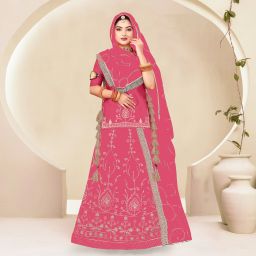 Embroidered Semi Stitched Rajputi Poshak-image-69