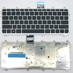 SOLUTIONS-365 COMPATIBLE HP 11N WITHOUT BACKLIT WITH FRAME BLACK US Internal Standard Laptop Keyboard Compatible with Desktop, Laptop, Mac-22