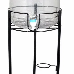 Water Dispenser Kitchen Rack Metal Multi-Purpose Water Dispenser Stand (Ring Dia 27 cm, Height- 53 cm Iron-picture-22