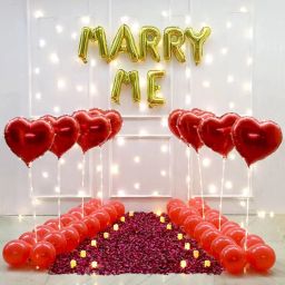 Dreamy Proposal Balloon Decor-image-22