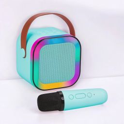 Mini Karaoke Machine for Kids with Wireless Microphone 5 W Bluetooth Speaker-20