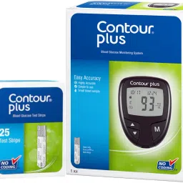Blood Glucose Monitoring System 25 Strips Glucometer-17