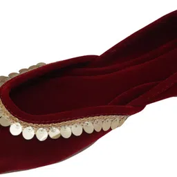 catbird Punjabi Traditional Ethnic Nagra Mojari Jutis For Women-picture-5