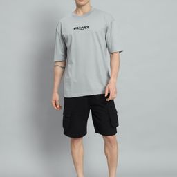 griffel Tshirt Regular Shorts Co-ords Set-picture-14