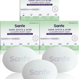 Dark Spots & Acne Clearing Body Soap Salicylic Acid (Pack of 3)-image-80