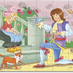bookford 4 In 1 Cindrella Jigsaw Puzzle Game & Fun and Learning image 5