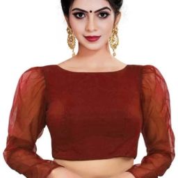 Boat Neck Women Blouse-image-8