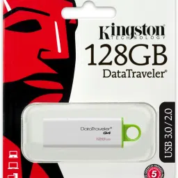 KINGSTON DTIG4/128GB 128 GB Pen Drive Compatible with Desktop Computer, Tablet, Television USB 3.0 Plastic Case-21