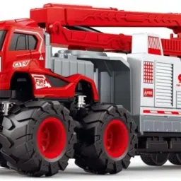 1:43 4WD Diecast Alloy Fire Fighting Big Truck Toys For kids(B)-15