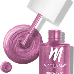 Chromantic Metallic Nail Enamel - Kitty Blush Fuchsia Pink-image-41