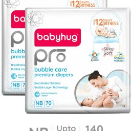 Pro Bubble Care Pant **Style** Diapers New Born - 70 Pieces - (Pack of 2) - New Born-image-44
