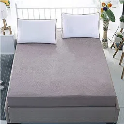 Fitted Single Size Breathable, Stretchable, Waterproof Mattress Cover-24